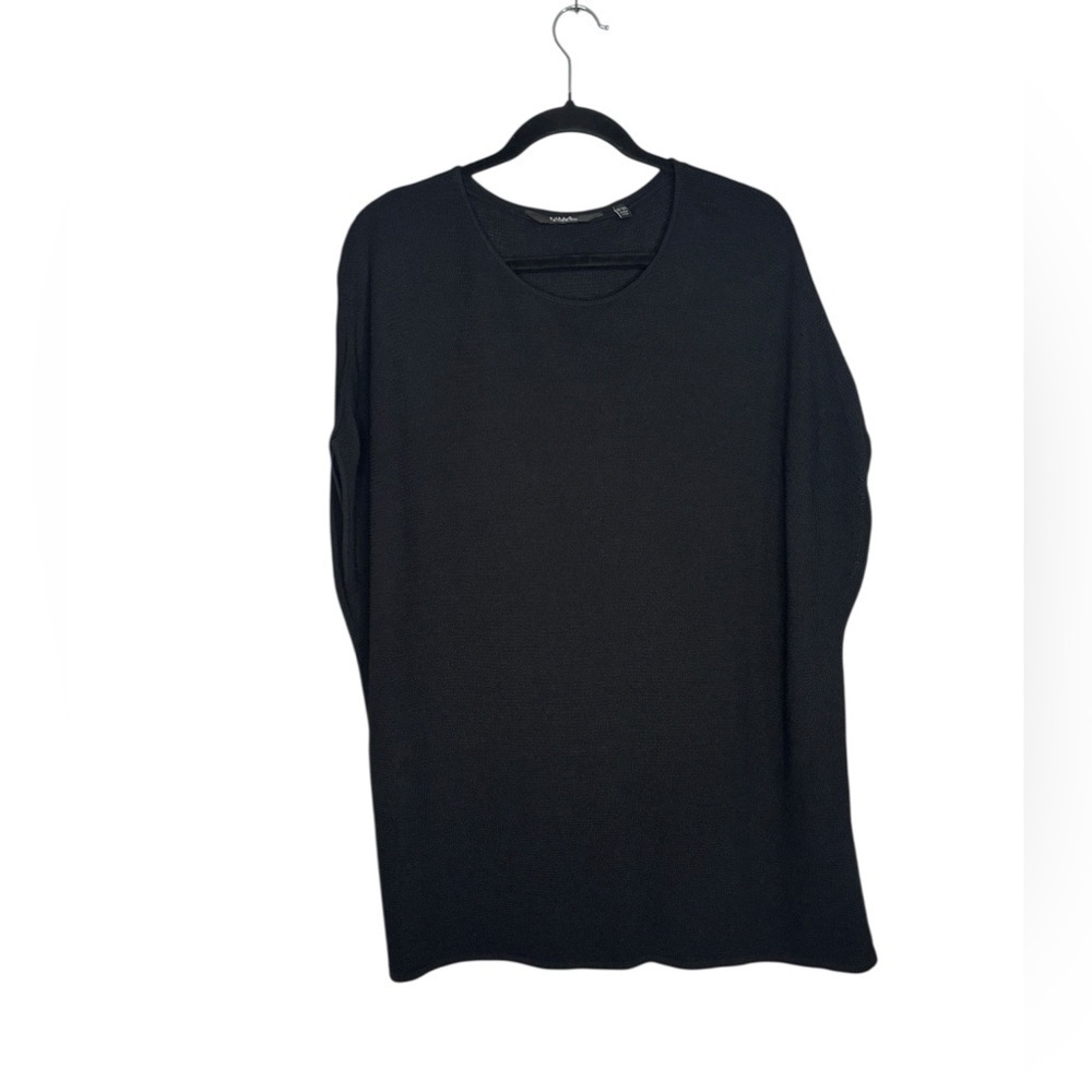 Ulla Popkin Black Knit Business Casual Top Size 16/18
